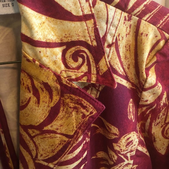 Chico’s blazer size 0 with matching tank top - Picture 5 of 8